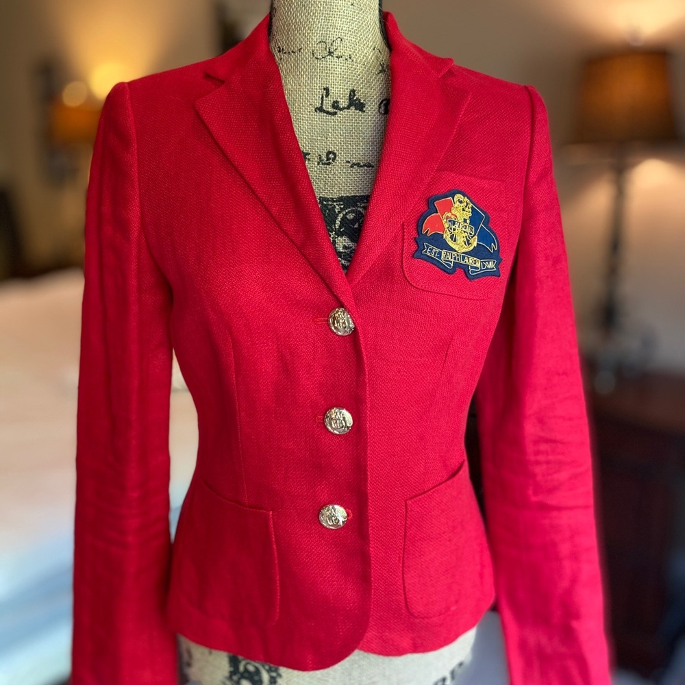 Red Ralph Lauren Blazer
